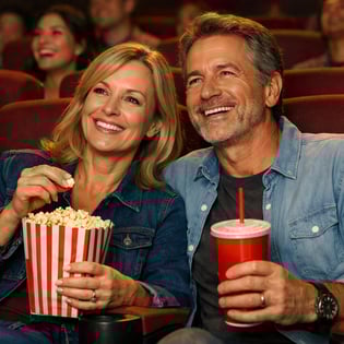 middle aged couple at a movie theater-1