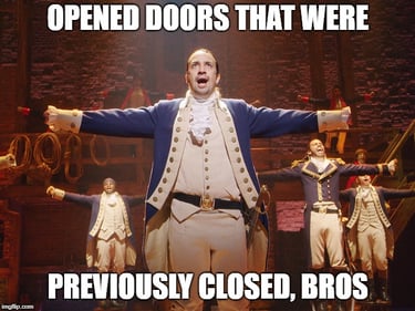 Hamilton meme comma